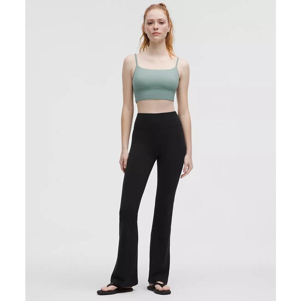 New LULULEMON Groove Super-High-Rise Flare Nulu Pant Sz 4 - Picture 8 of 12